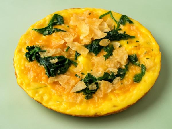 Omelett aus Brennnesseln